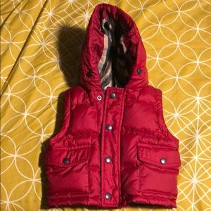 Baby boy Burberry vest / full puffer jacket
